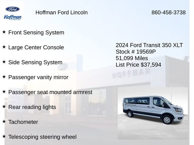 Certified 2024 Ford Transit 350 XLT image 29