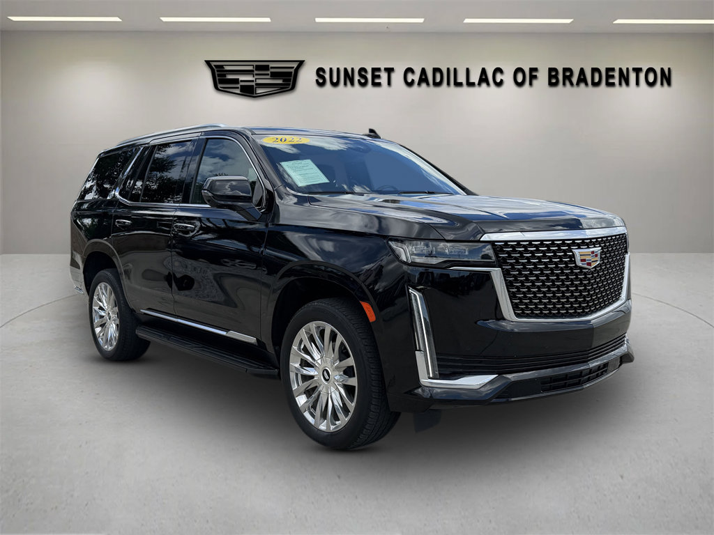 Used 2022 Cadillac Escalade Premium Luxury w/ LPO, Floor Liner Package AWD/4WD image 1