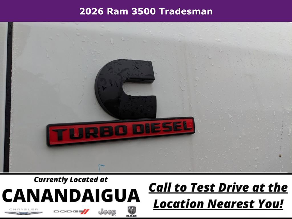 New 2026 RAM 3500 Tradesman w/ Bed Convenience Group AWD/4WD image 13