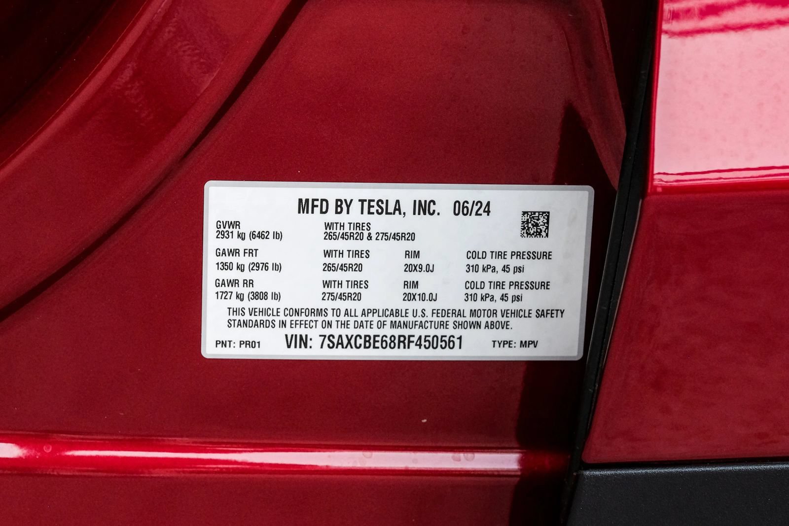 Used 2024 Tesla Model X Plaid AWD/4WD image 59