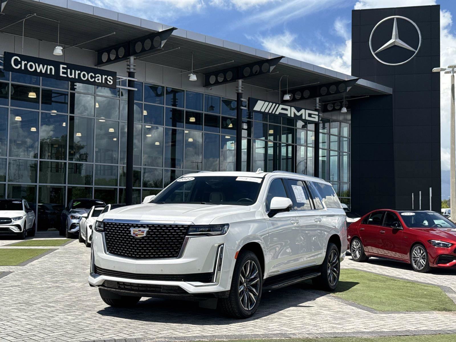 Used 2022 Cadillac Escalade ESV Premium Luxury w/ LPO, Floor Liner Package