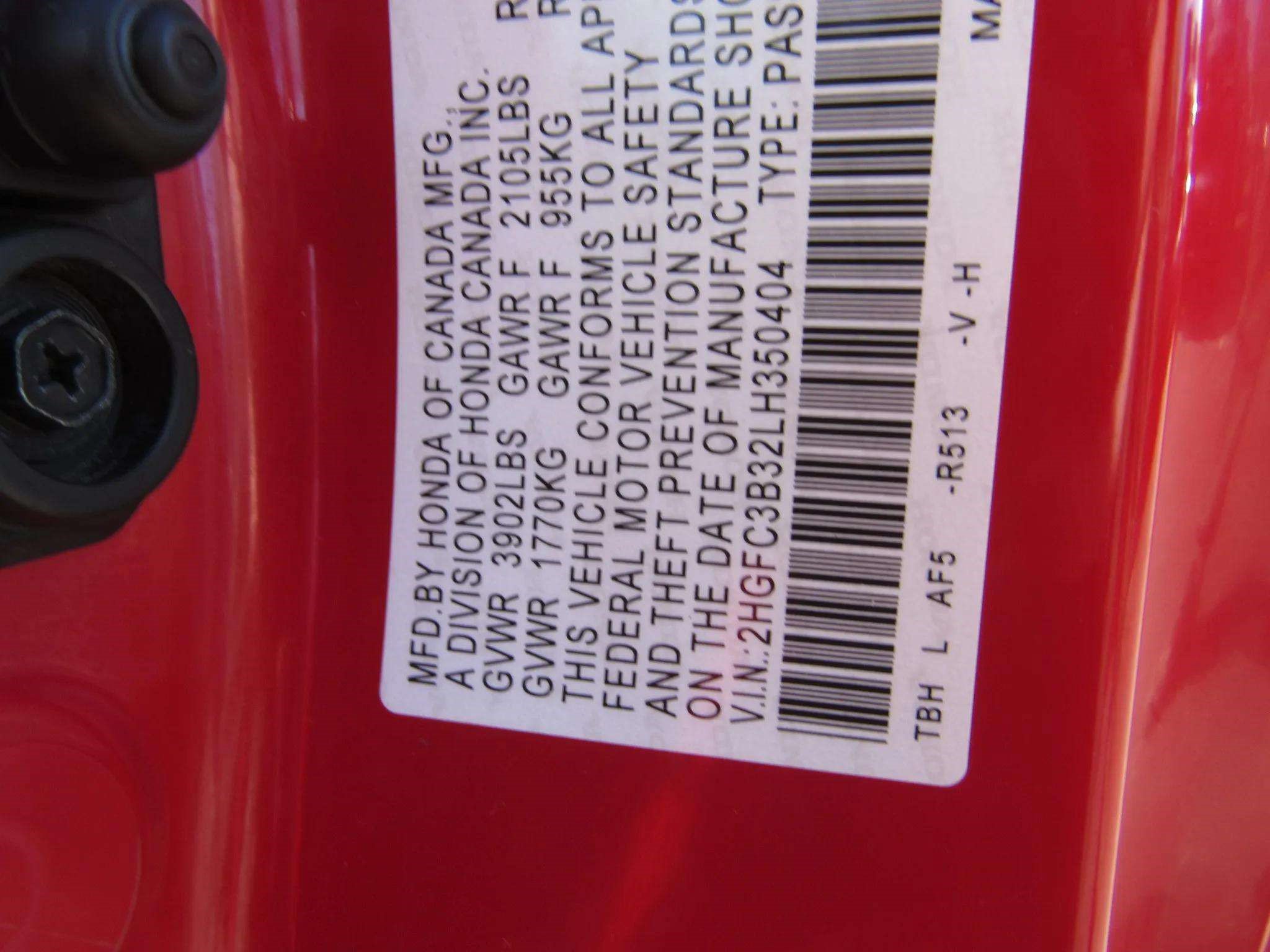 Certified 2020 Honda Civic EX image 27