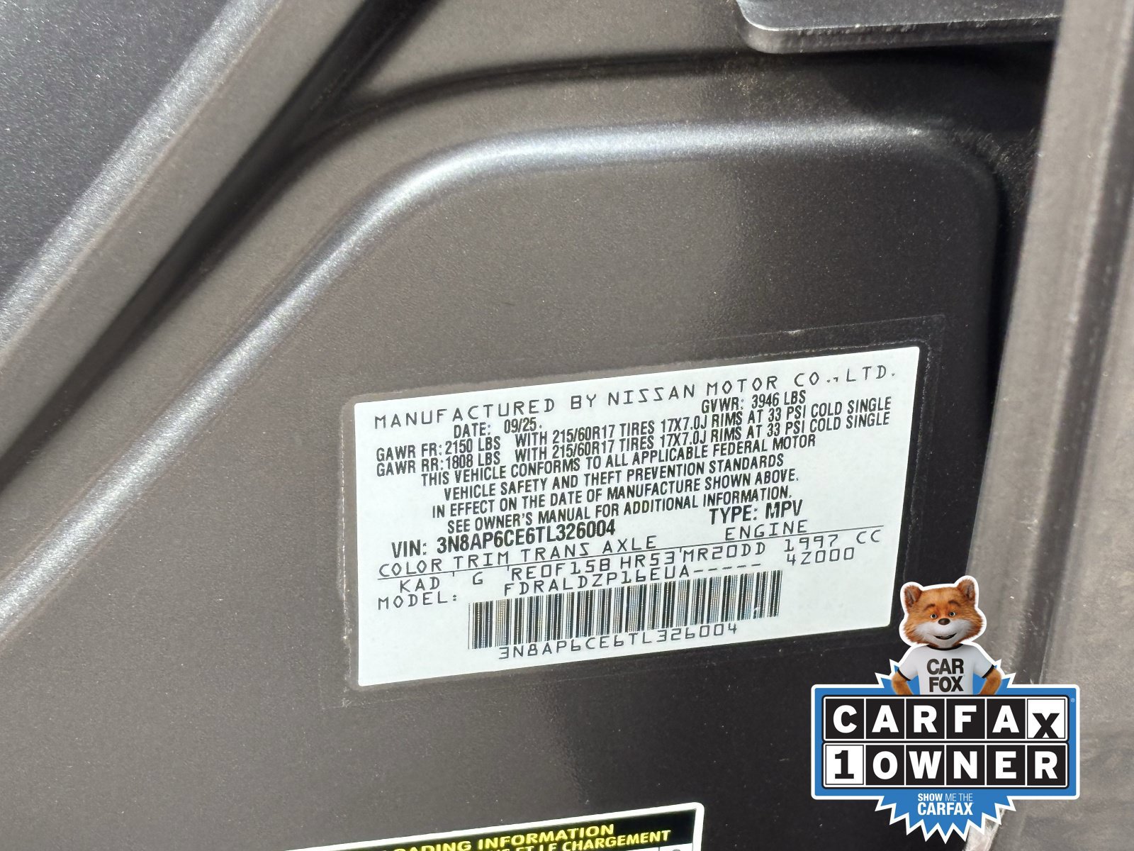 Certified 2026 Nissan Kicks SV FWD image 34