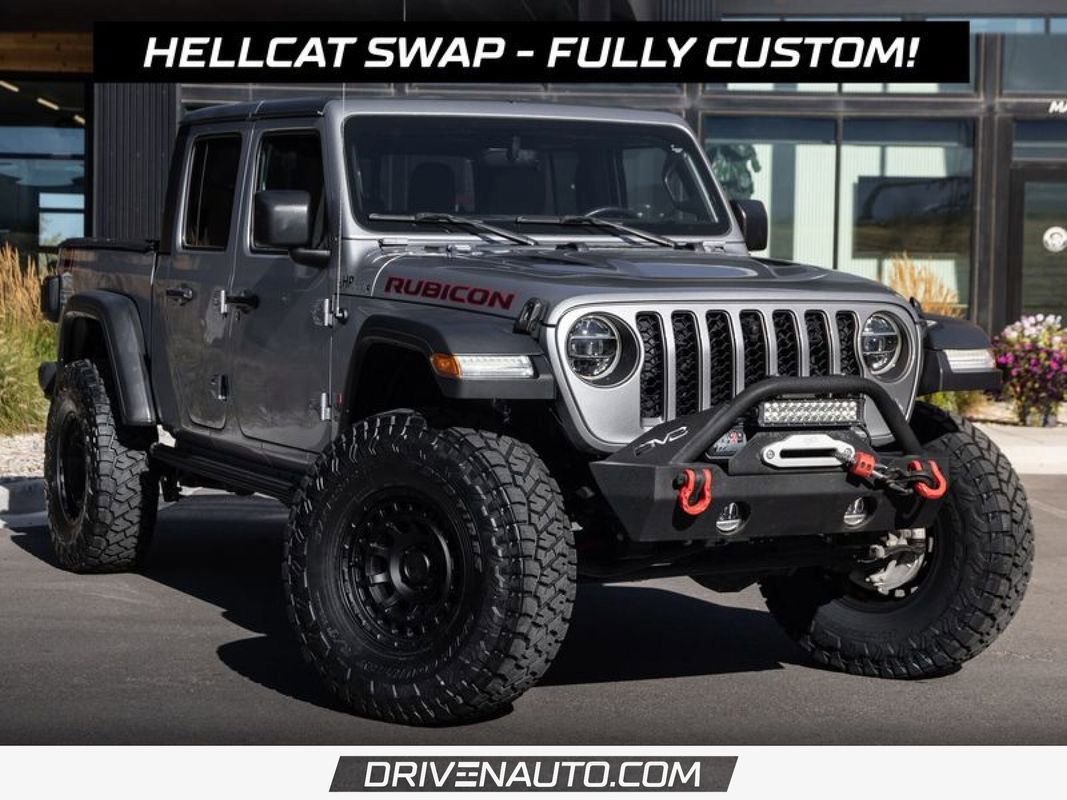 Used 2020 Jeep Gladiator Rubicon w/ Uconnect 4C Nav & Sound Group image 1