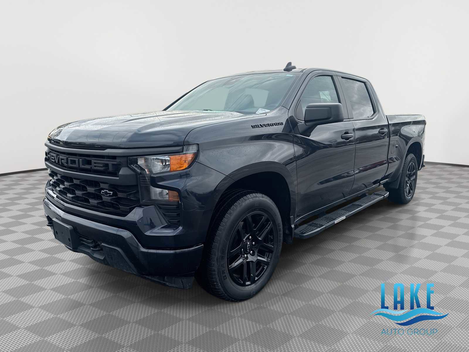 Certified 2023 Chevrolet Silverado 1500 Custom w/ LPO, Dark Essentials Package AWD/4WD image 1