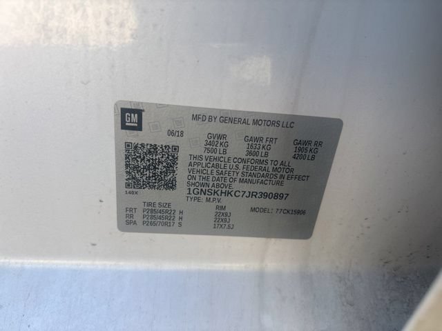 Used 2018 Chevrolet Suburban LT w/ LT Signature Package AWD/4WD image 44