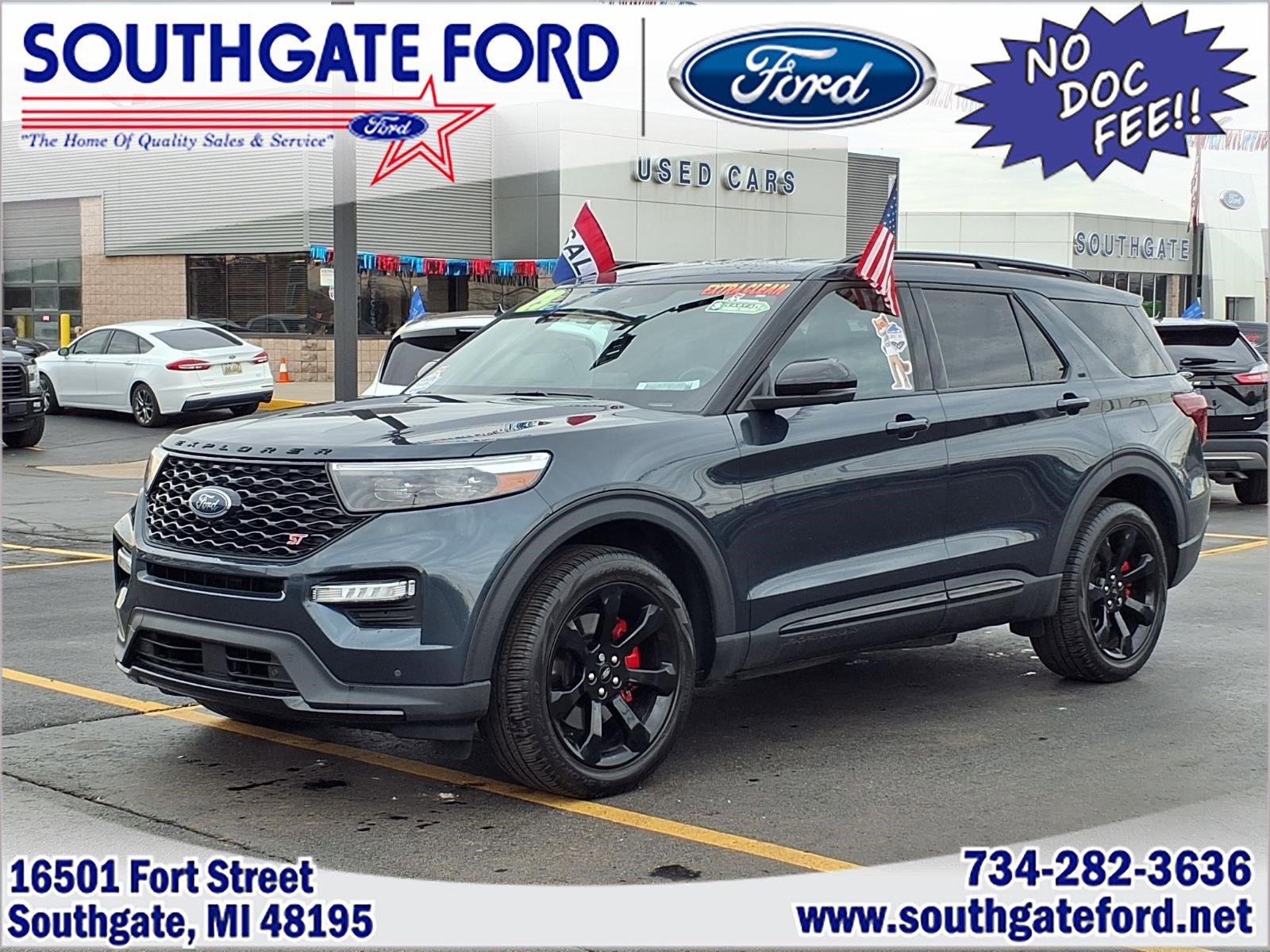 Used 2023 Ford Explorer ST w/ Equipment Group 401A AWD/4WD image 1