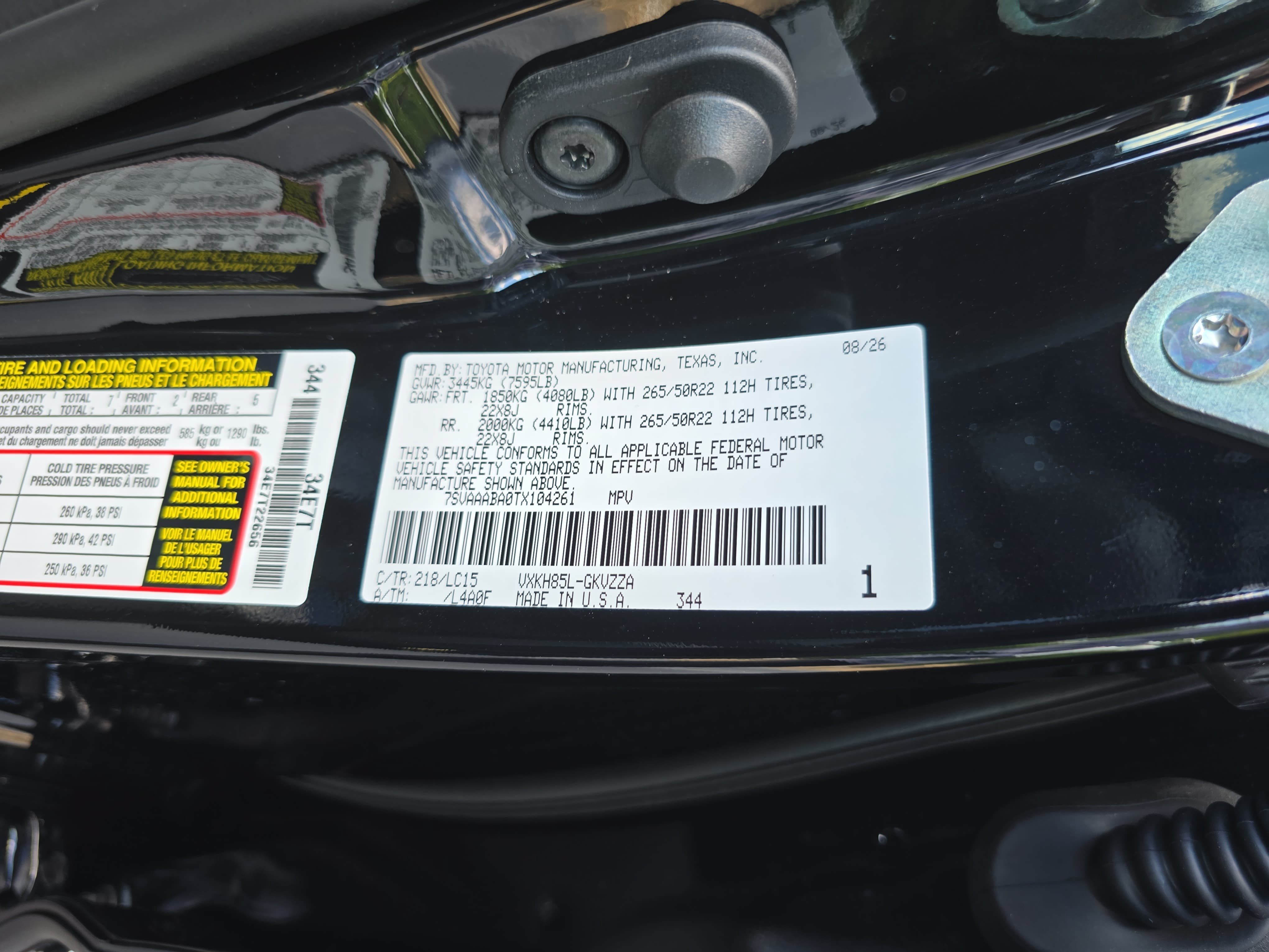 New 2026 Toyota Sequoia Capstone AWD/4WD image 38