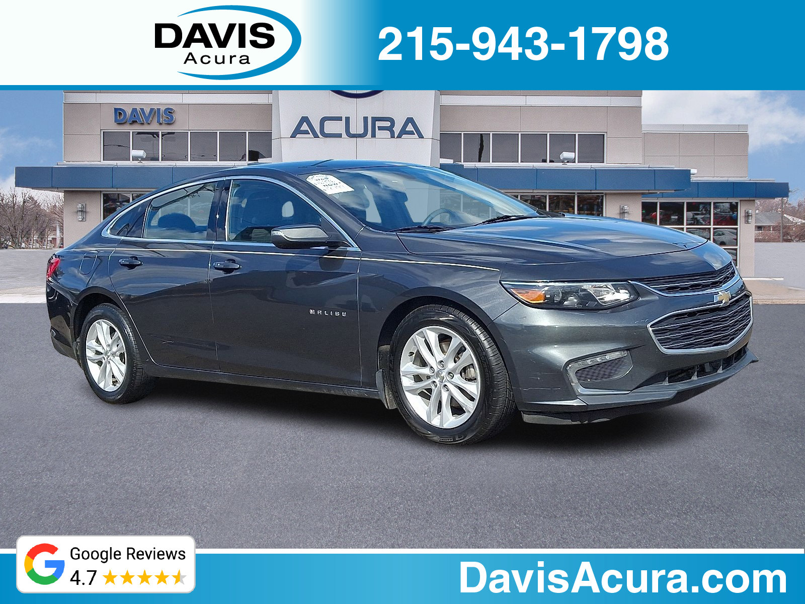 Used 2016 Chevrolet Malibu LT