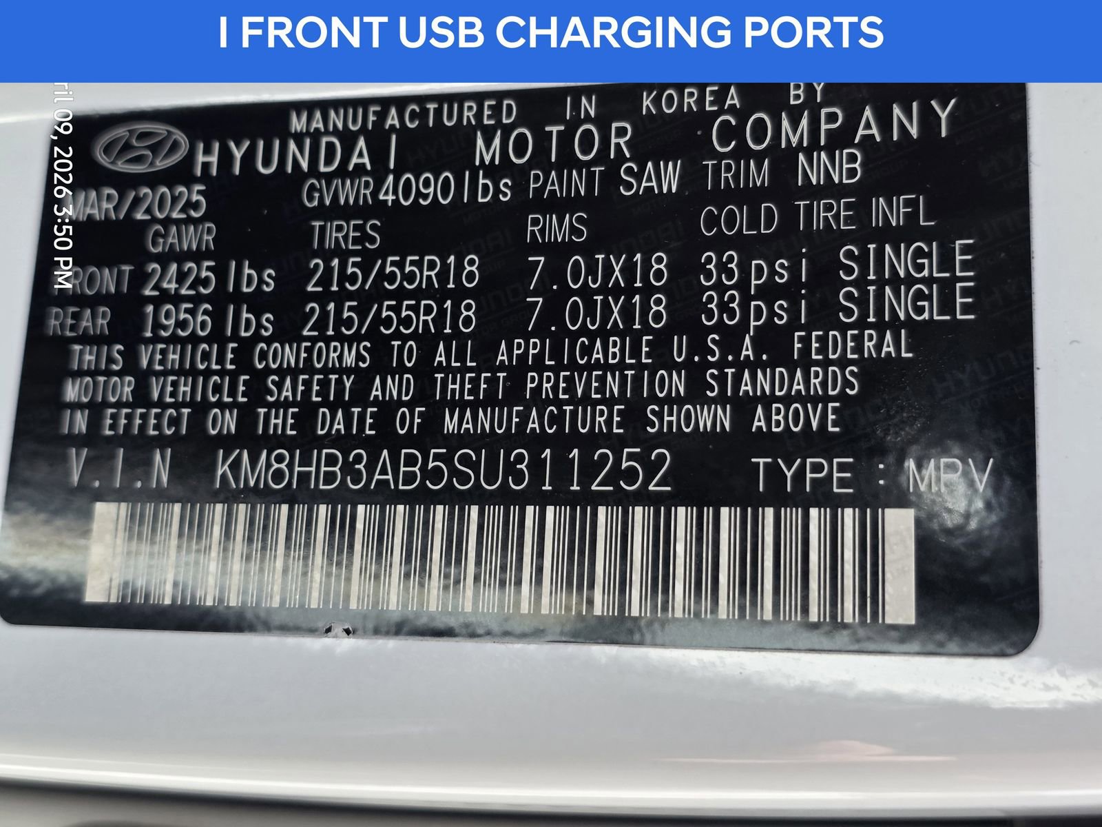 Certified 2025 Hyundai Kona SEL image 31