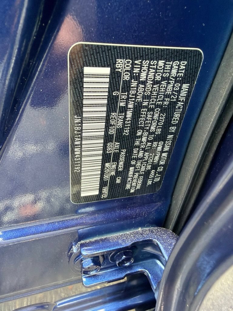 Certified 2021 Nissan Rogue Sport S AWD/4WD image 31