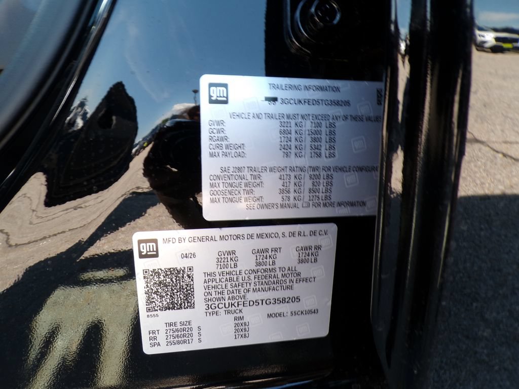 New 2026 Chevrolet Silverado 1500 LT Trail Boss w/ Safety Package AWD/4WD image 32