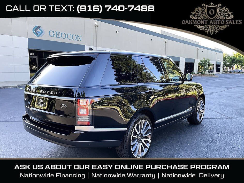 Used 2015 Land Rover Range Rover Supercharged AWD/4WD image 8