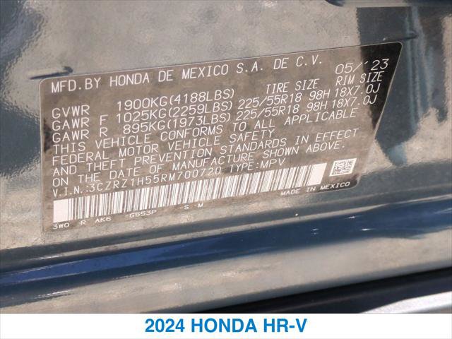 Certified 2024 Honda HR-V Sport image 26