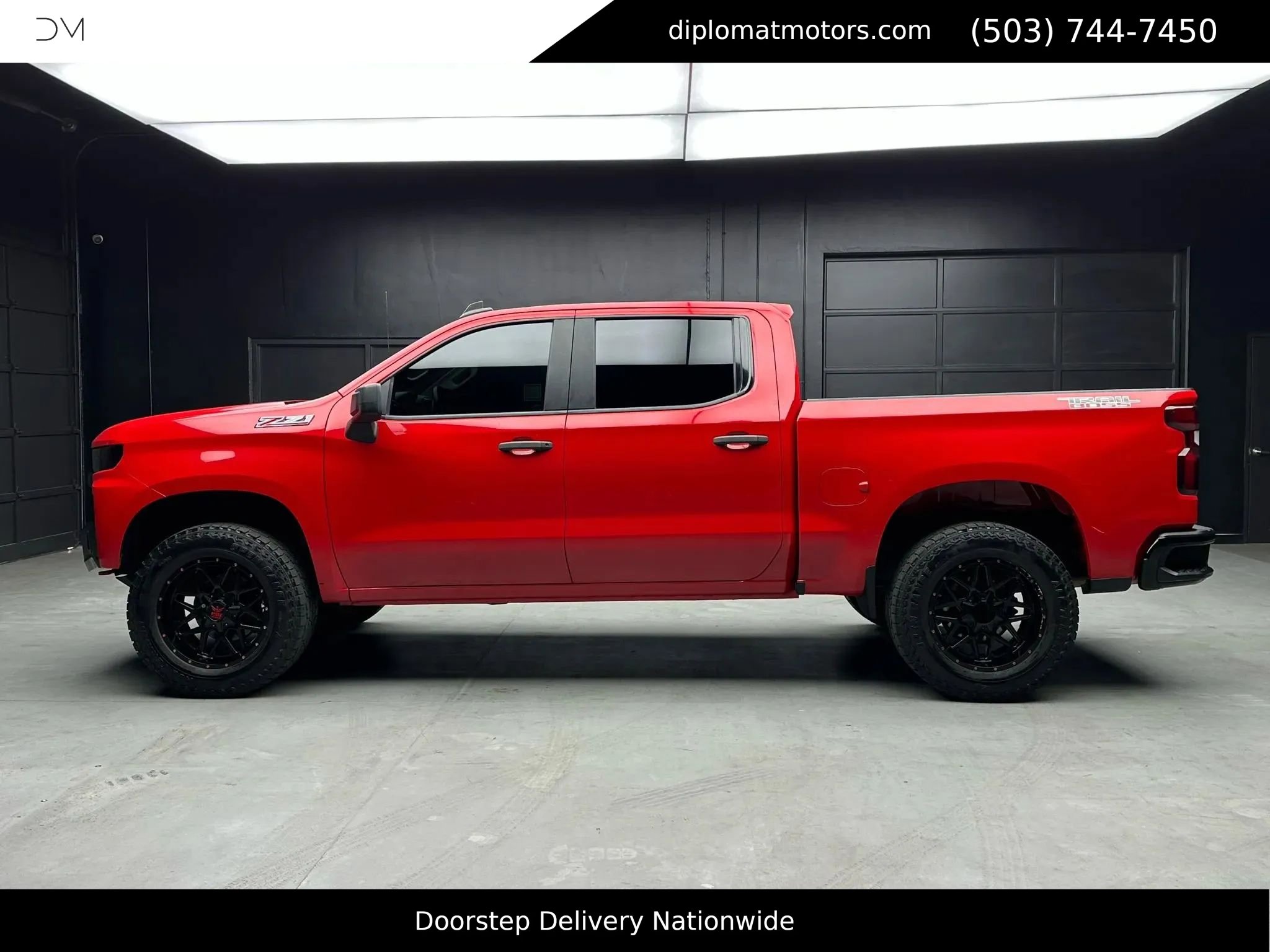 Used 2019 Chevrolet Silverado 1500 Custom Trail Boss w/ Custom Convenience Package AWD/4WD image 3