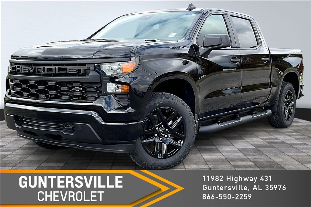 New 2026 Chevrolet Silverado 1500 Custom w/ Turbomax Blackout Package video 1