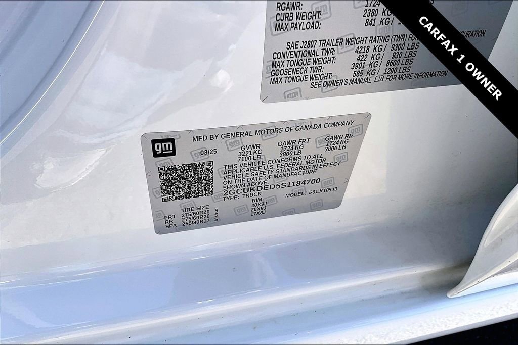 Used 2025 Chevrolet Silverado 1500 LT w/ Texas Edition Plus image 19