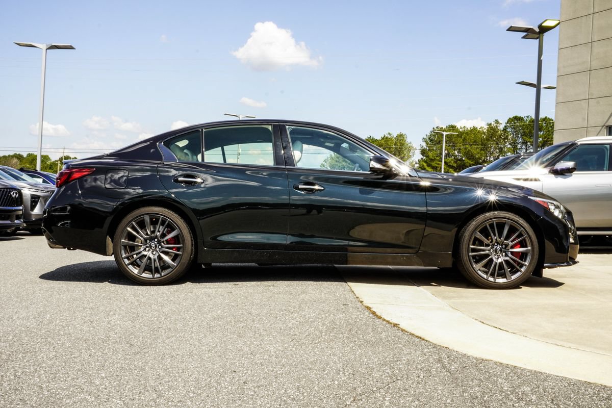 Used 2023 INFINITI Q50 Red Sport 400 w/ Black Opal Edition AWD/4WD image 7