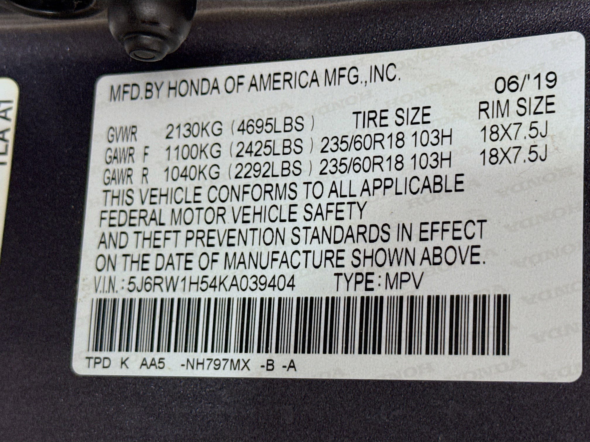 Used 2019 Honda CR-V EX image 40