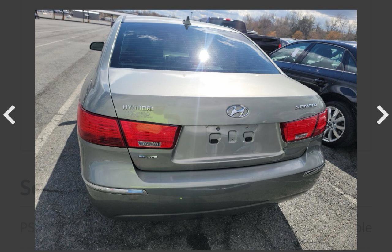 Used 2009 Hyundai Sonata Limited FWD image 8