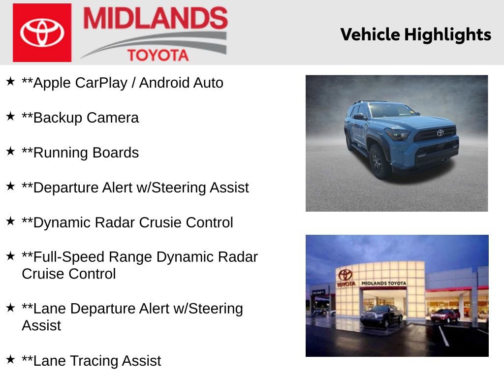 Used 2026 Toyota 4Runner SR5 AWD/4WD image 2