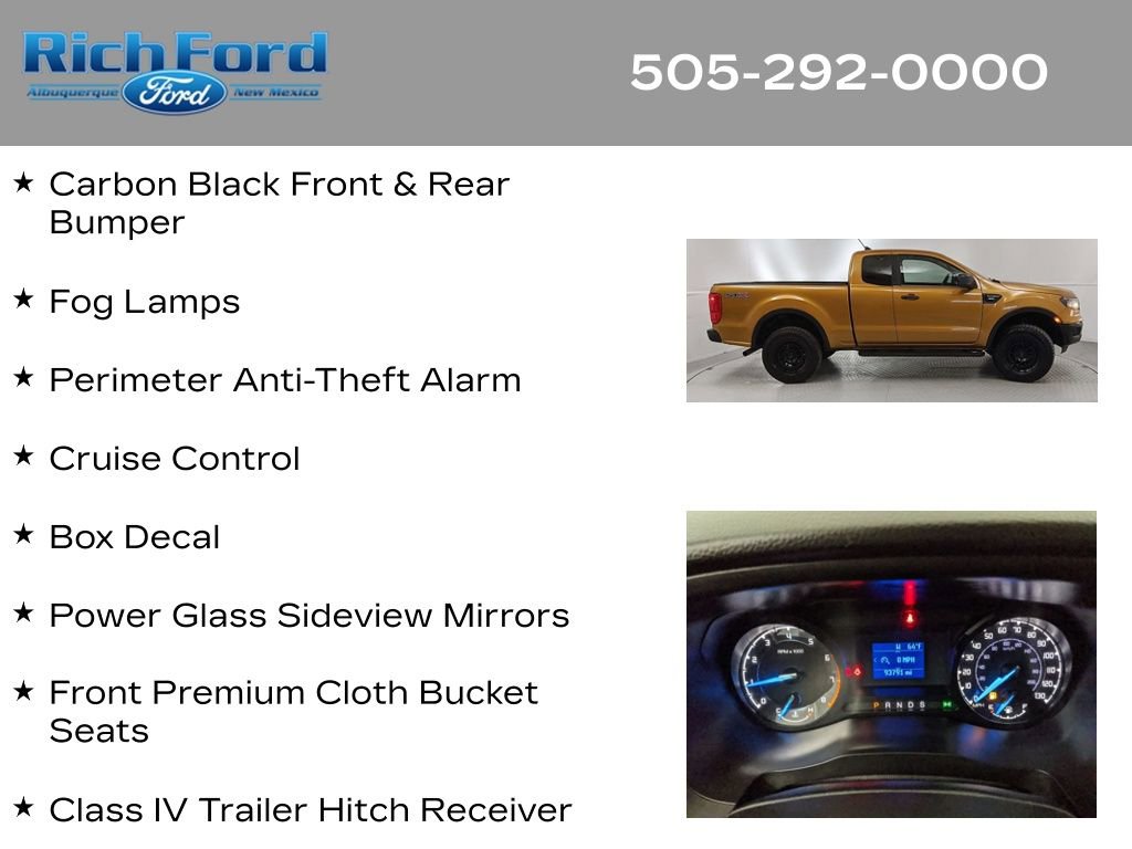 Used 2019 Ford Ranger XL w/ Equipment Group 101A Mid image 27