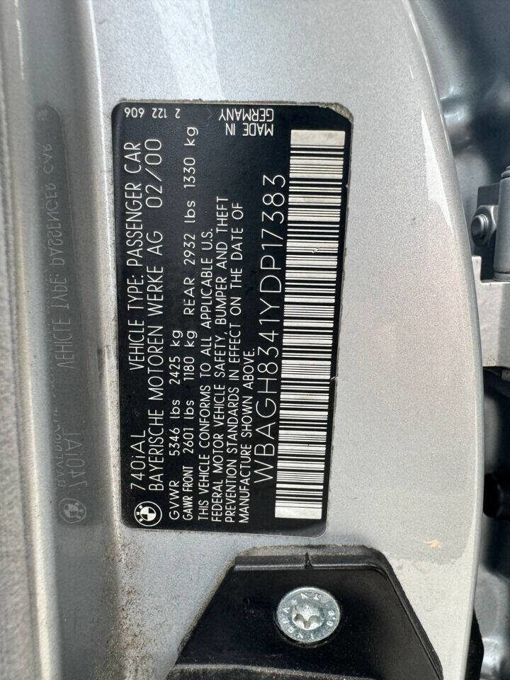 Used 2000 BMW 740iL image 20