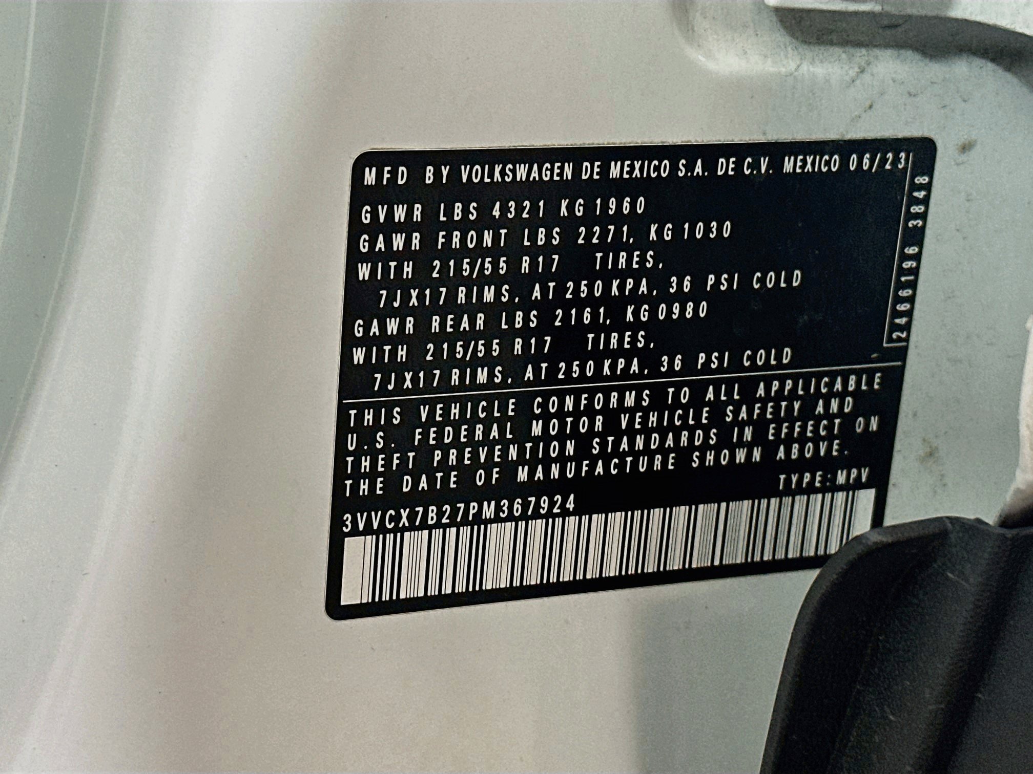 Certified 2023 Volkswagen Taos S FWD image 29