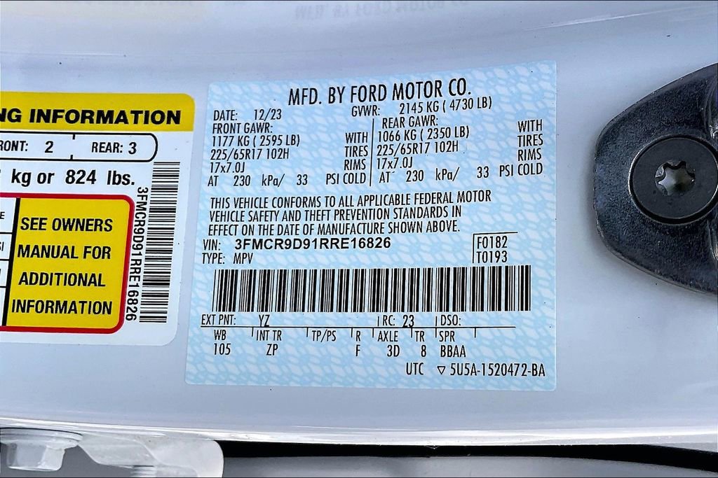 New 2024 Ford Bronco Sport Badlands w/ Premium Package image 13