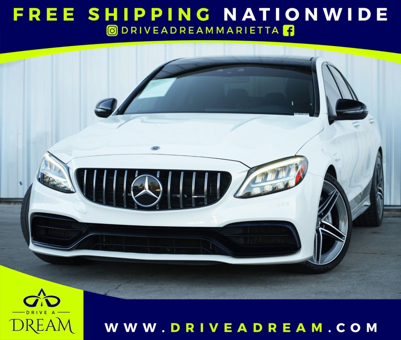 Used 2021 Mercedes-Benz C 63 AMG Sedan w/ Driver Assistance Package