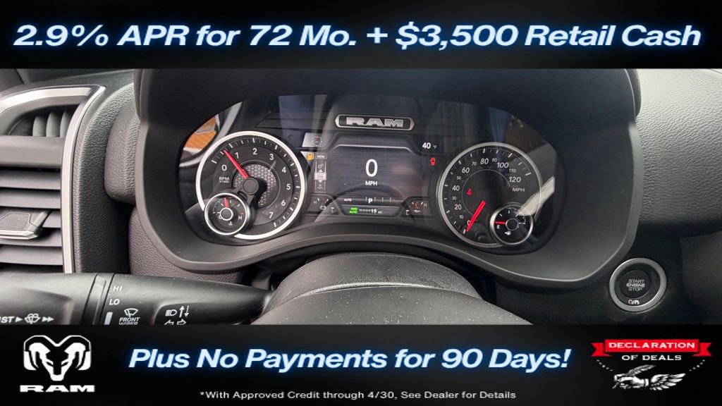 New 2026 RAM 1500 4x4 Crew Cab image 48