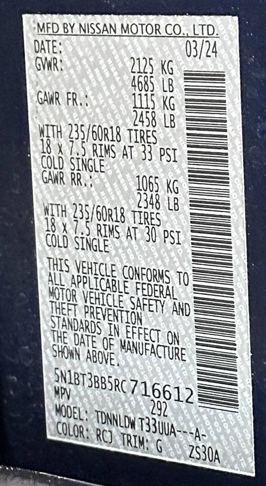 Used 2024 Nissan Rogue SV image 53