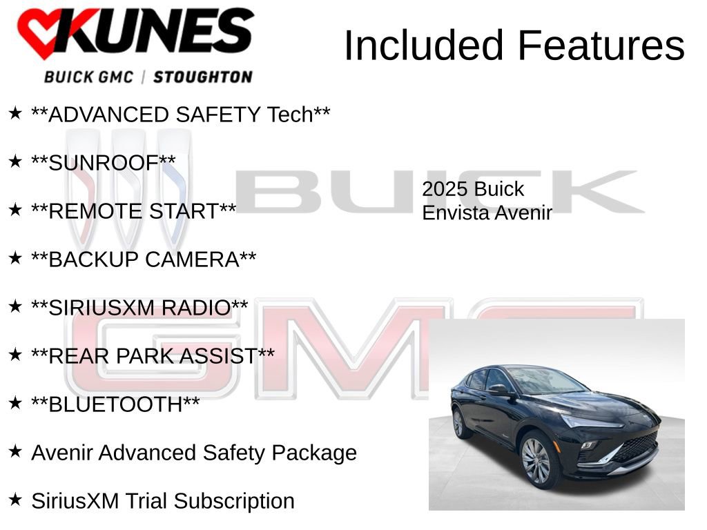 New 2025 Buick Envista Avenir image 2