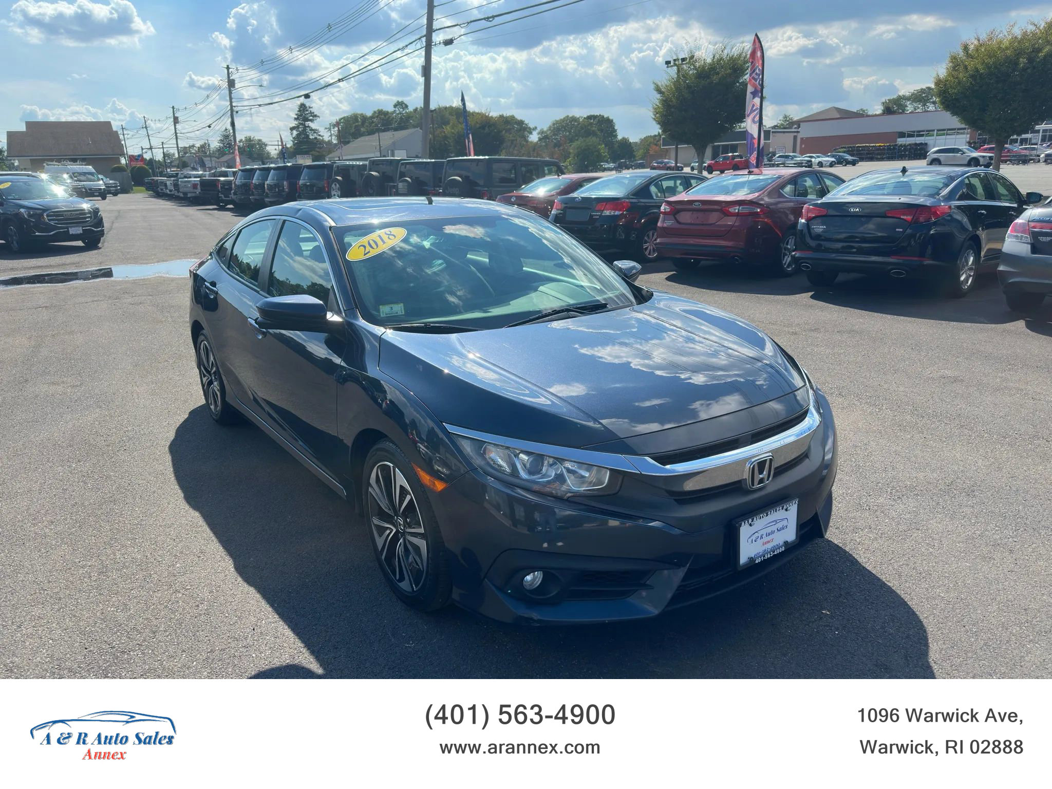 Used 2018 Honda Civic EX-T