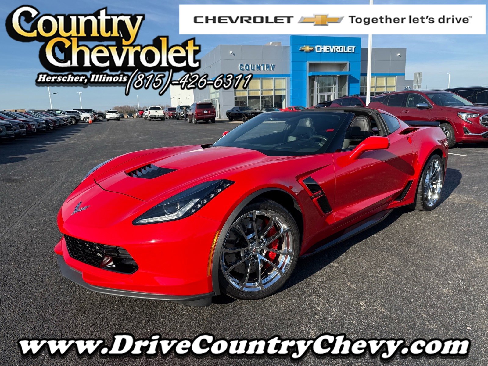 Used 2019 Chevrolet Corvette Grand Sport image 1