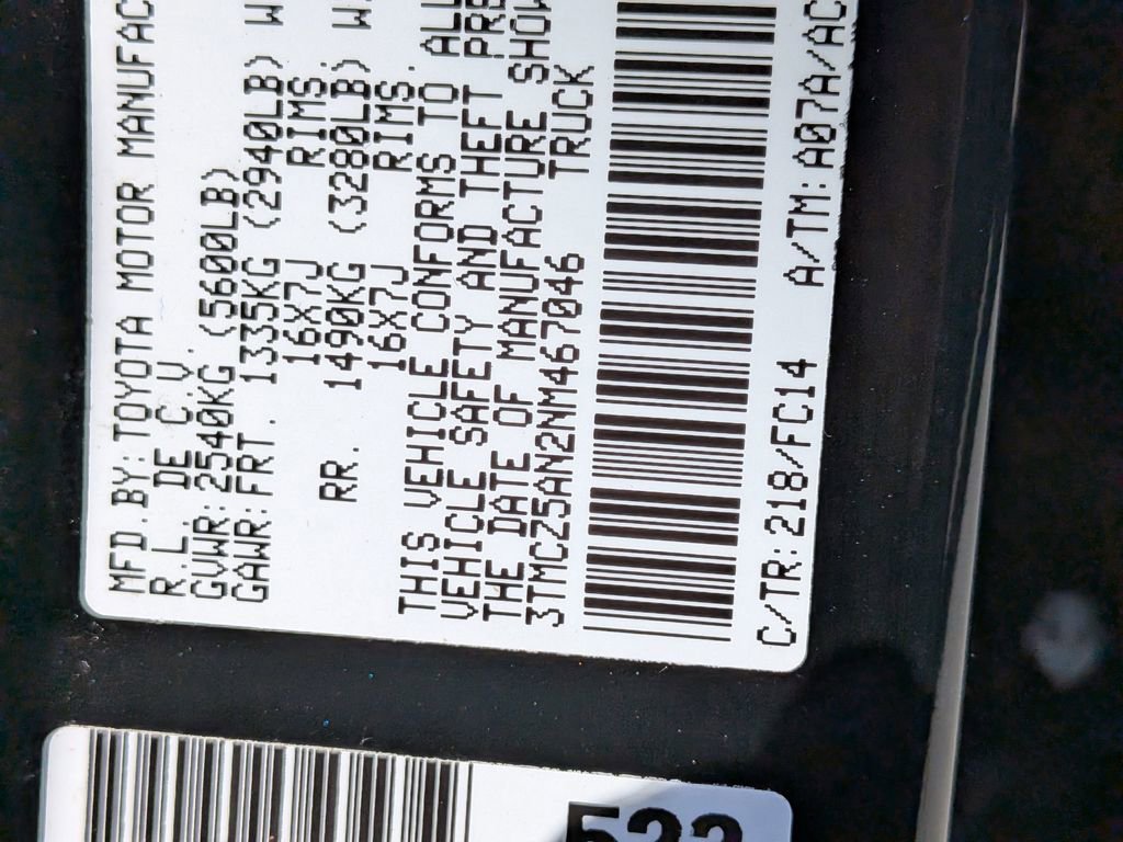 Used 2022 Toyota Tacoma SR5 AWD/4WD image 27