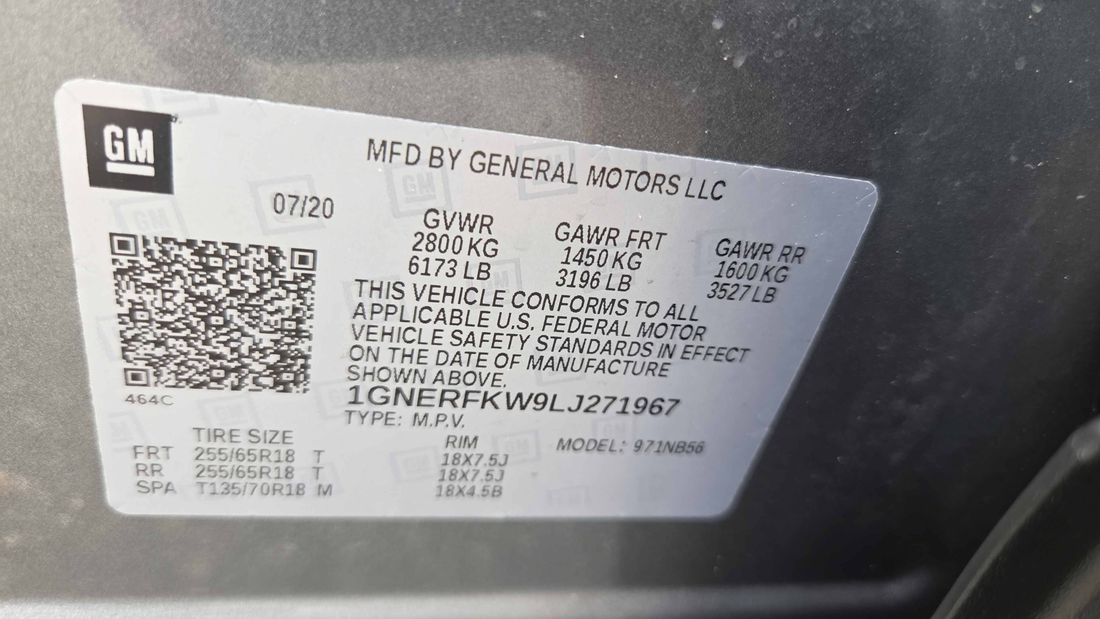Certified 2020 Chevrolet Traverse LS w/ LPO, Floor Liner Package FWD image 16