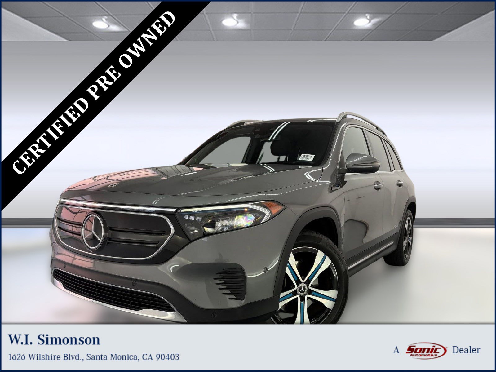 Certified 2022 Mercedes-Benz EQB 350 4MATIC