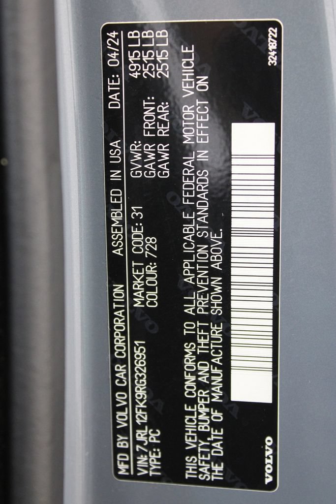 Certified 2024 Volvo S60 B5 Core FWD image 33