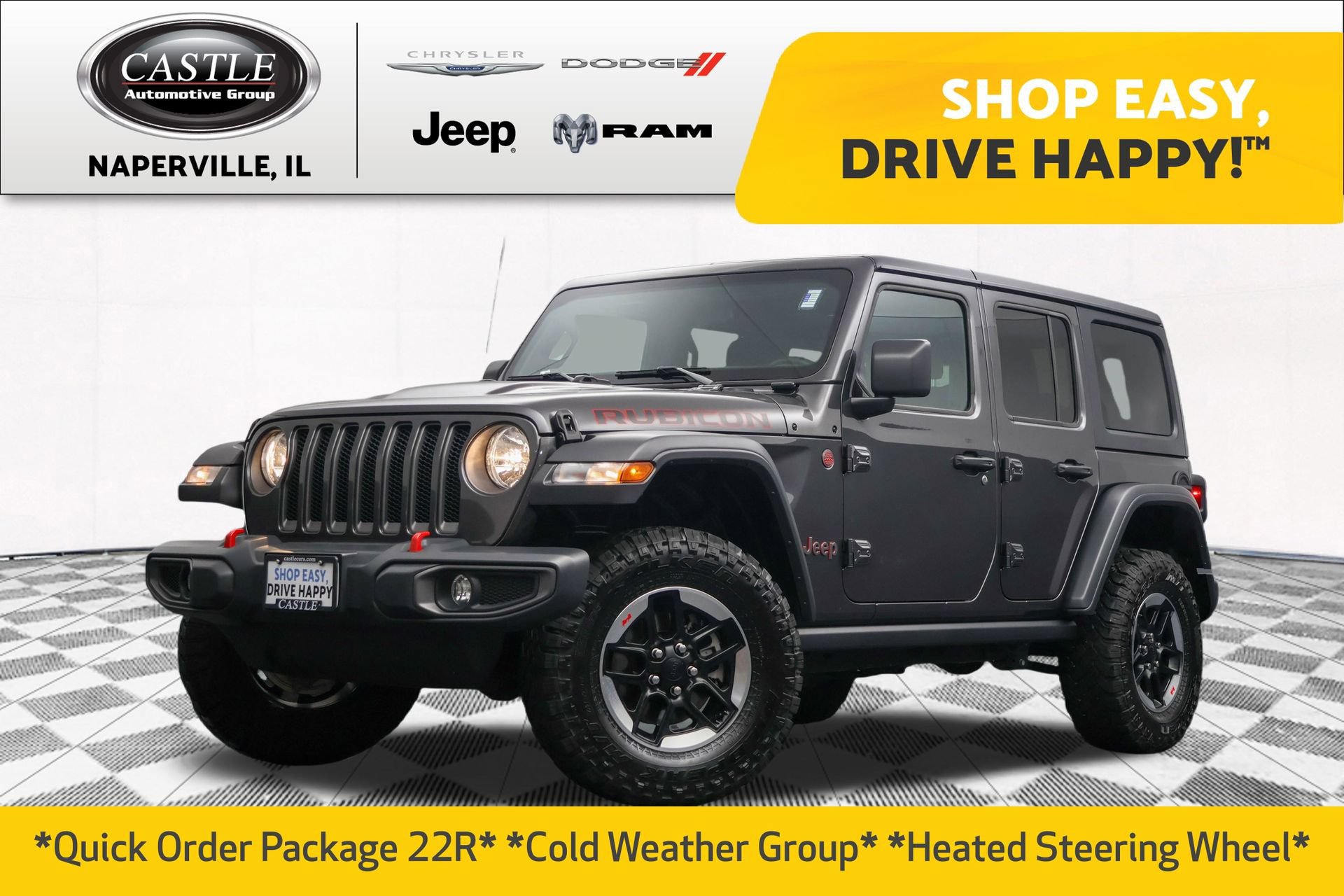 Used 2020 Jeep Wrangler Unlimited Rubicon w/ Cold Weather Group