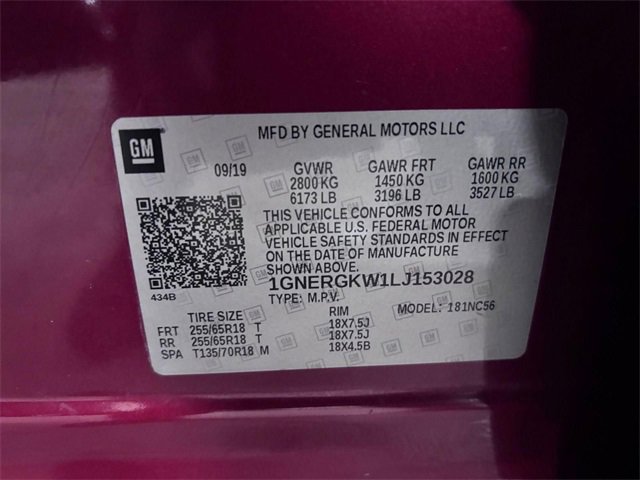 Used 2020 Chevrolet Traverse LT image 30