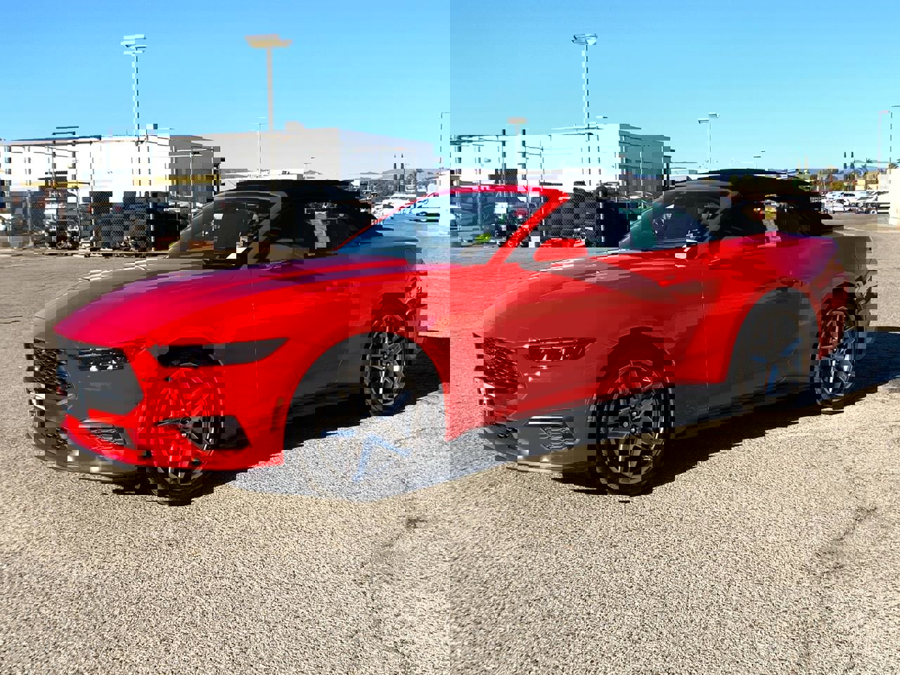 New 2025 Ford Mustang Convertible image 1