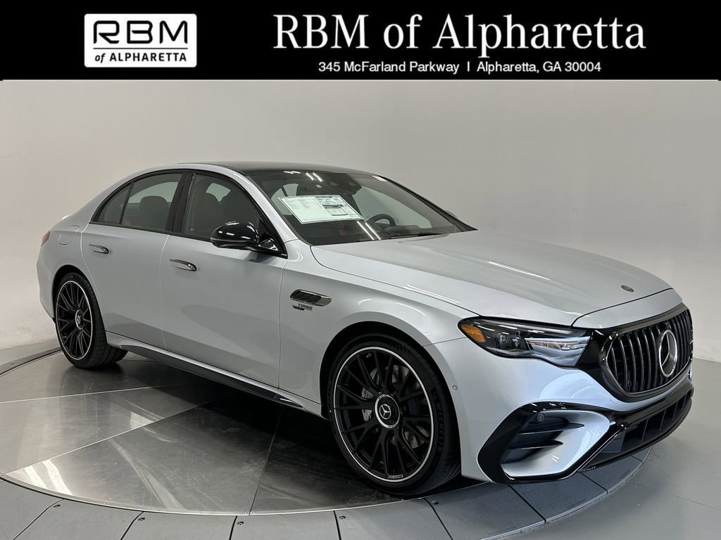 New 2026 Mercedes-Benz E 53 AMG e 4MATIC Sedan image 1