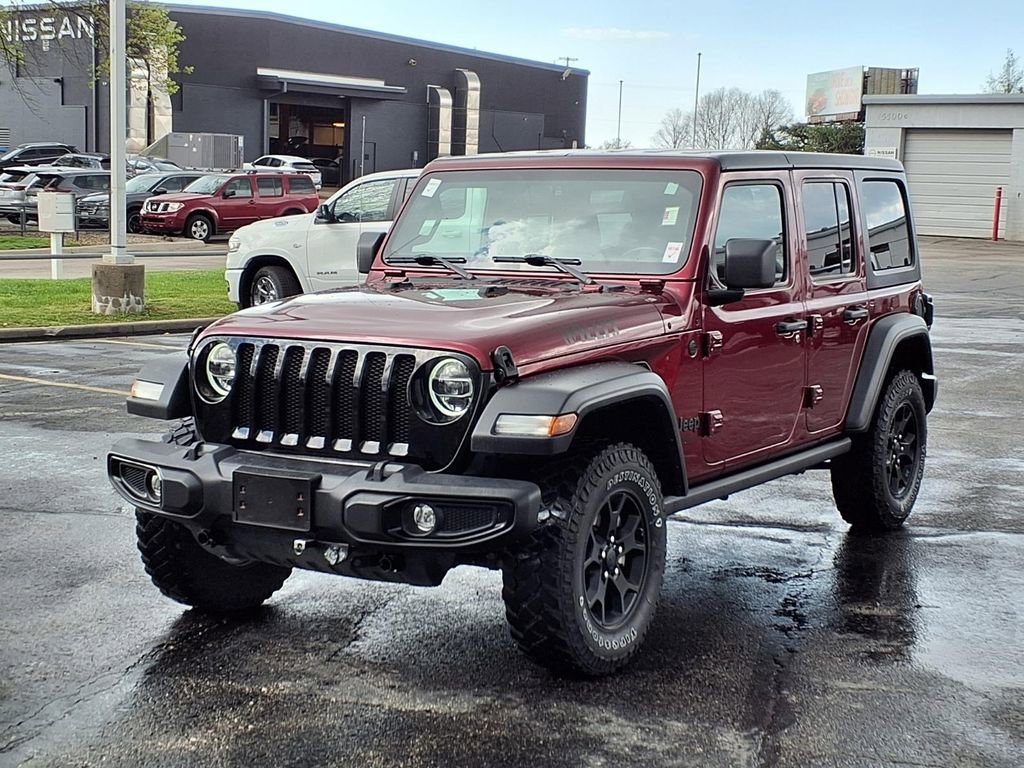 Used 2021 Jeep Wrangler Unlimited Sport image 2