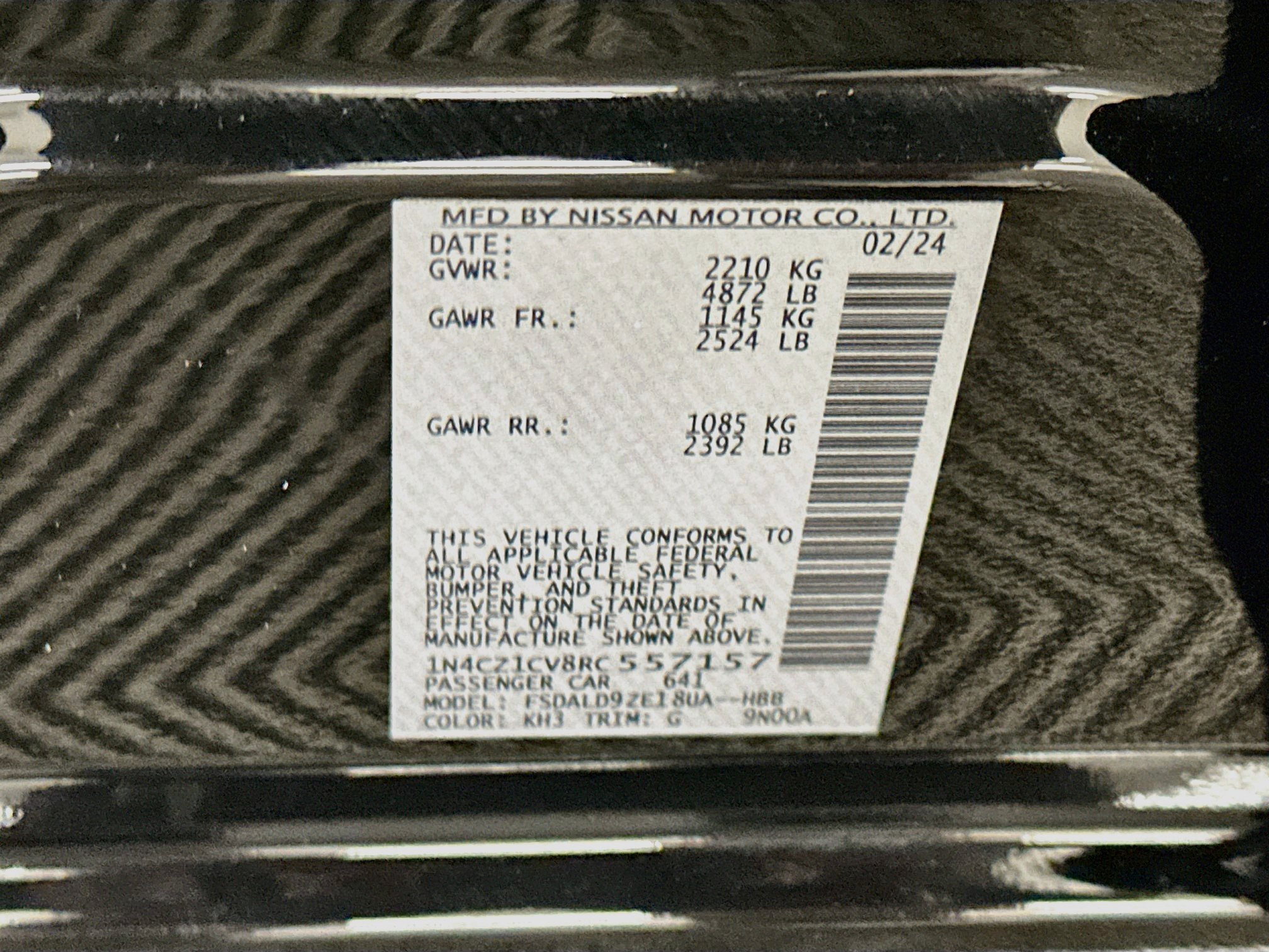 Used 2024 Nissan Leaf SV Plus FWD image 12