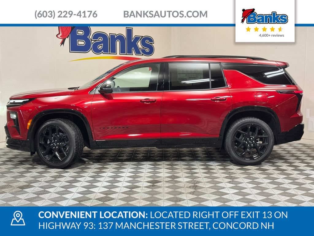 New 2026 Chevrolet Traverse RS w/ LPO, Floor Liner Package AWD/4WD image 5