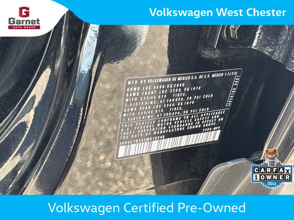 Certified 2025 Volkswagen Taos SEL AWD/4WD image 15
