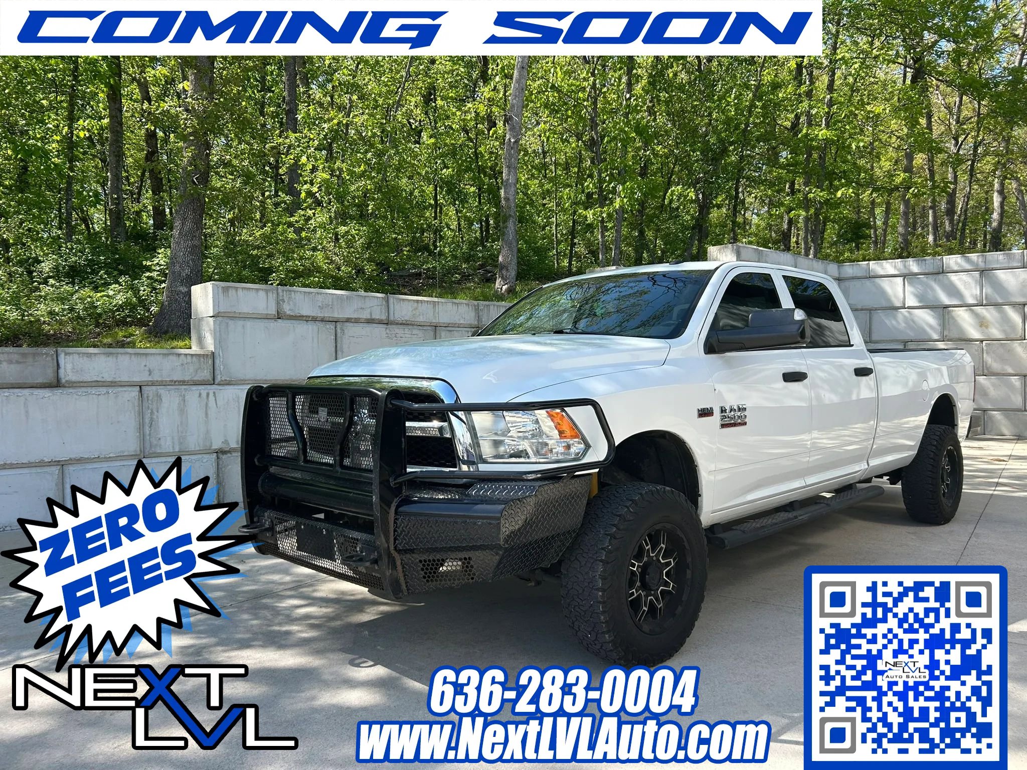 Used 2018 RAM 2500 Tradesman w/ Chrome Appearance Group
