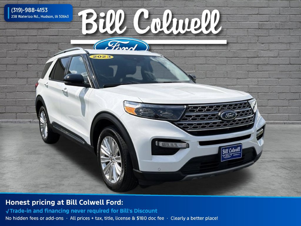 Certified 2023 Ford Explorer Limited w/ Limited Technology Package AWD/4WD image 1