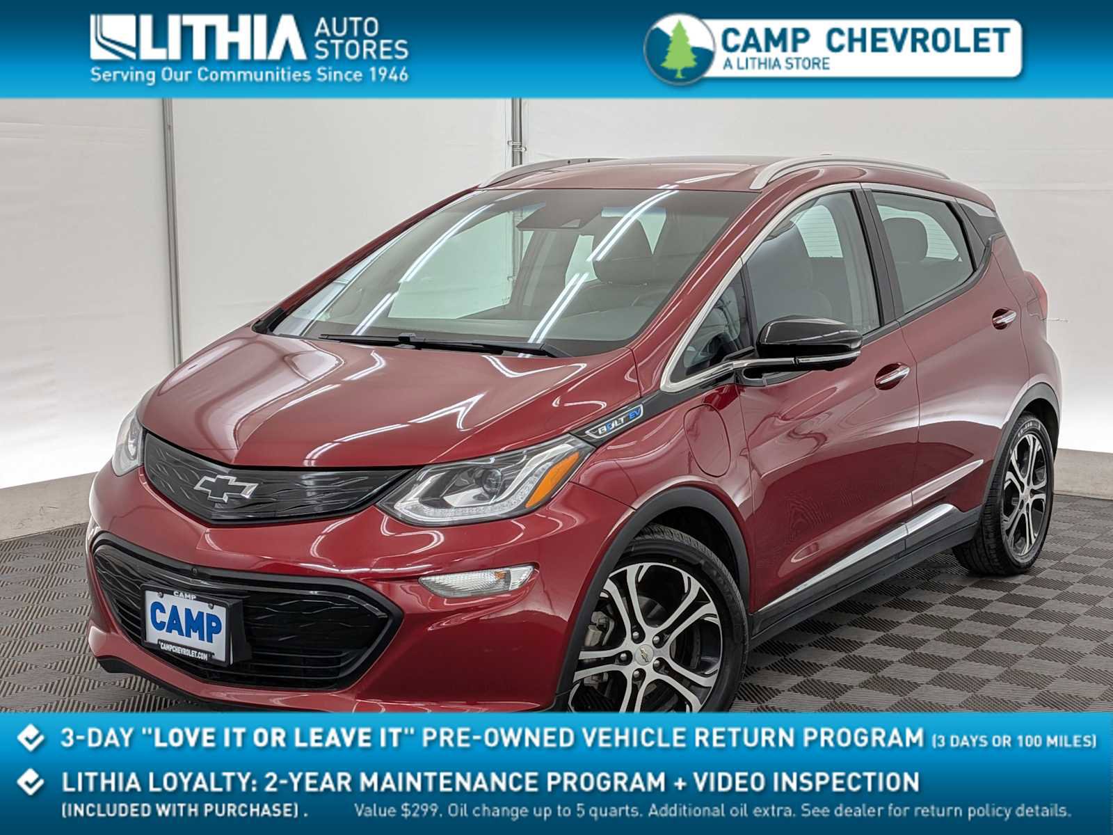 Used 2021 Chevrolet Bolt Premier w/ Infotainment Package